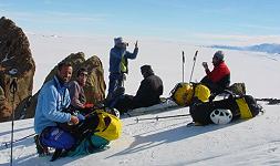 Im Sattel zwischen Holtanna Süd- und Nordgipfel