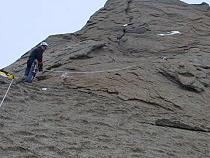 Im Aufstieg zum Gipfel