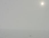 Die Sonne kommt raus - Zustieg zum Pfeiler 