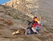 Kletterei am Holtanna Südpfeiler an fantastischem Tofani-Fels